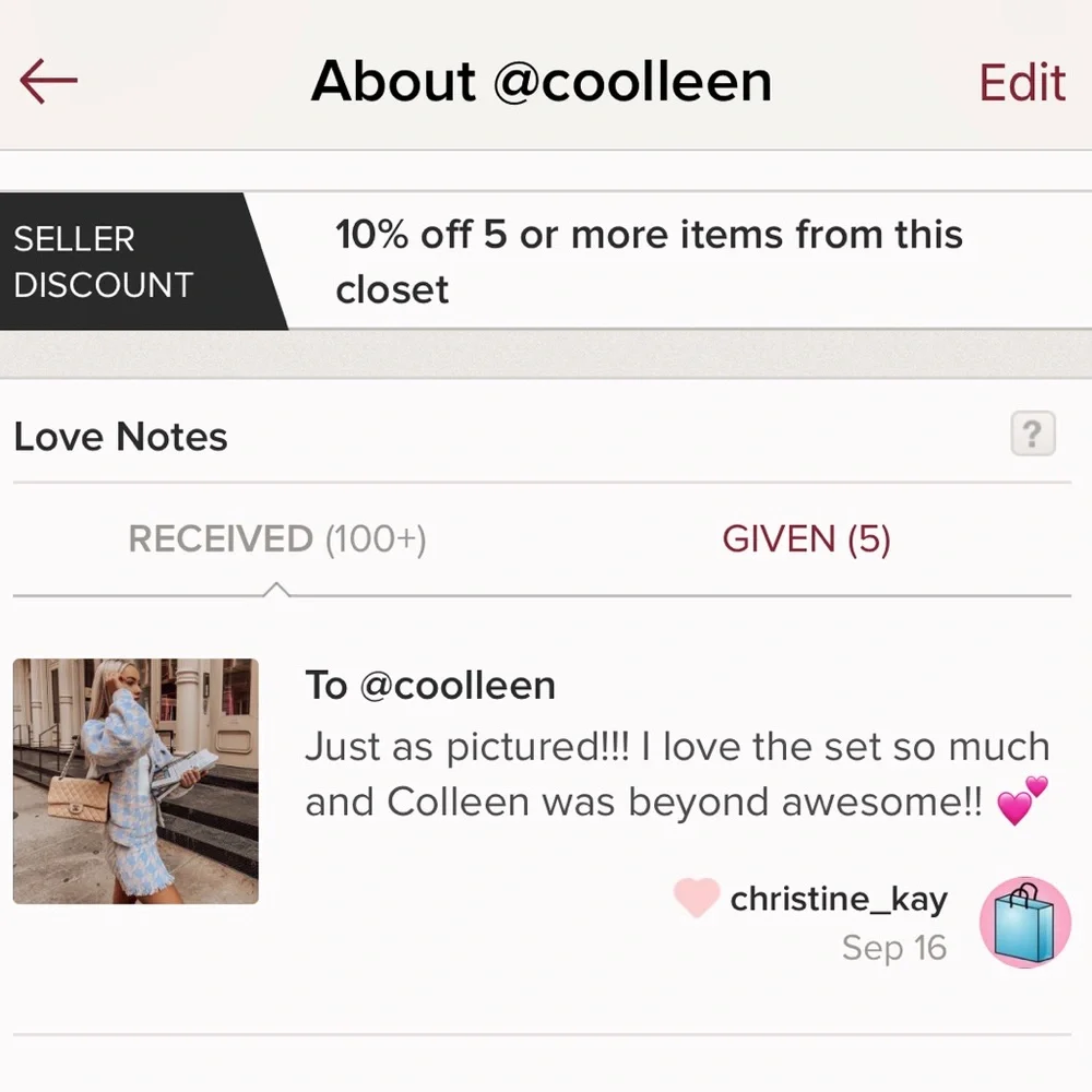 Houndstooth Two-Piece Skirt Set - Picture 7 of 7